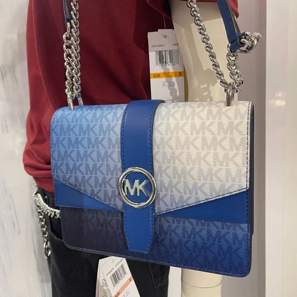 Michael Kors Greenwich Sm Ombré Color-Block Signature Logo Flap Crossbody
Galaxy - Picture 15 of 16